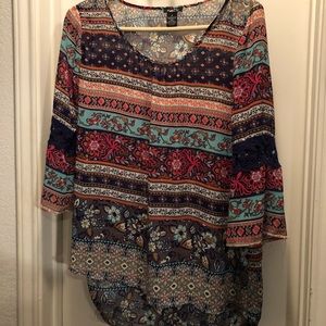 Multi-colored blouse